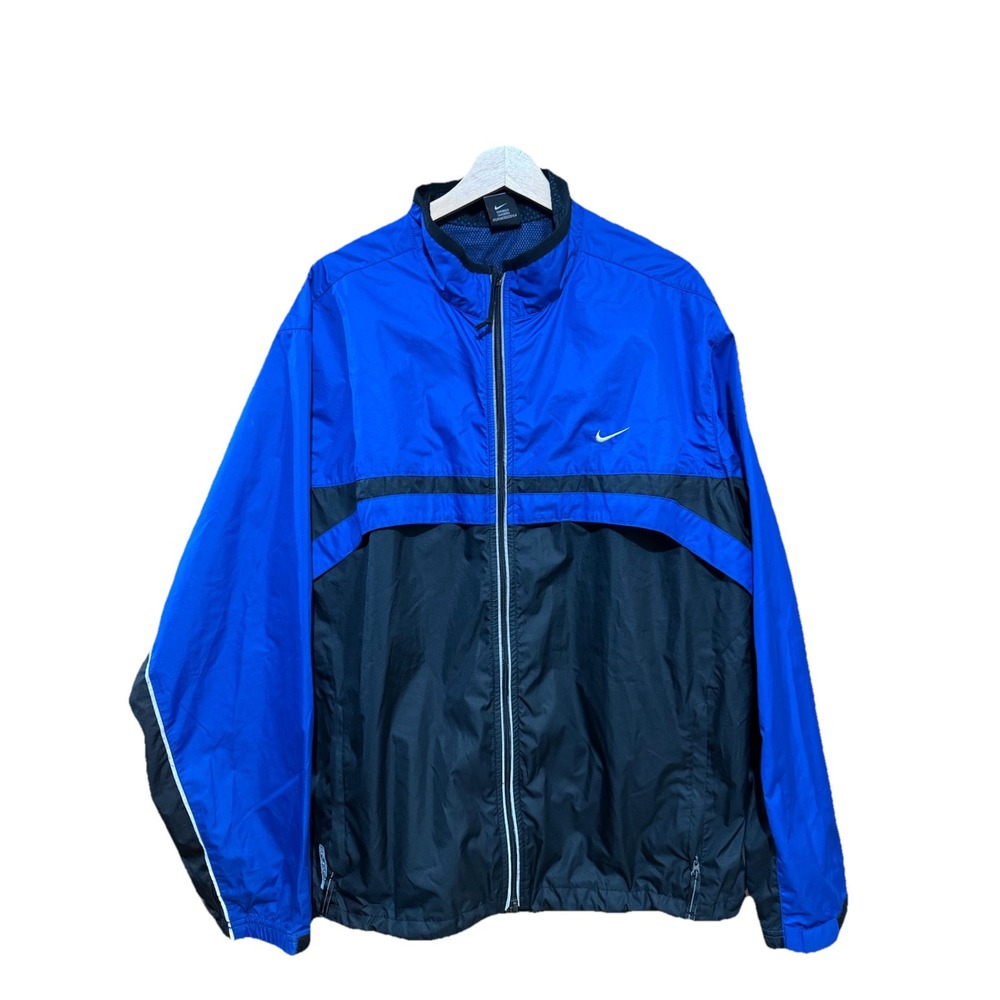 Vintage NIKE Windbreaker Mens XL‎  Stripe Jacket Coat Track